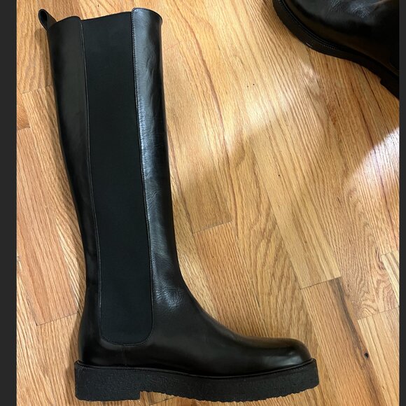 NWOT STAUD Women's Black Palamino Tall Boot (Size 40) - Picture 8 of 10